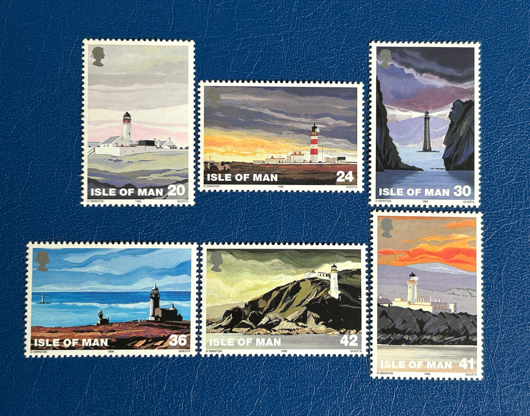 Isle of Man 666-71 1996 Lighthouses  MNH**
