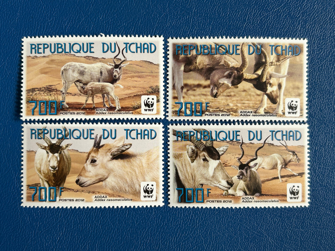 Chad - 2012 - Antelopes (Fauna) - MNH**