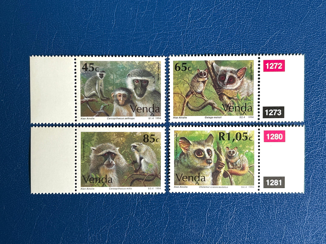 Venda - 1994 - Monkeys (fauna) - MNH**