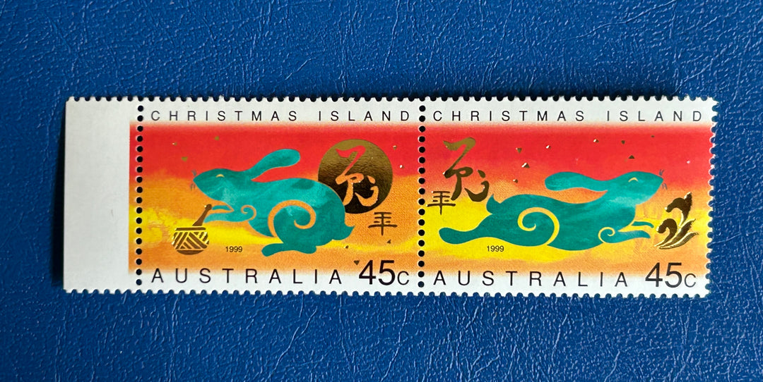 Christmas Island - 1999 - Year of the Rabbit - MNH**