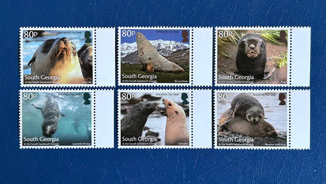 South Georgia - 1989 - Antarctic Fur Seals (fauna) - MNH**