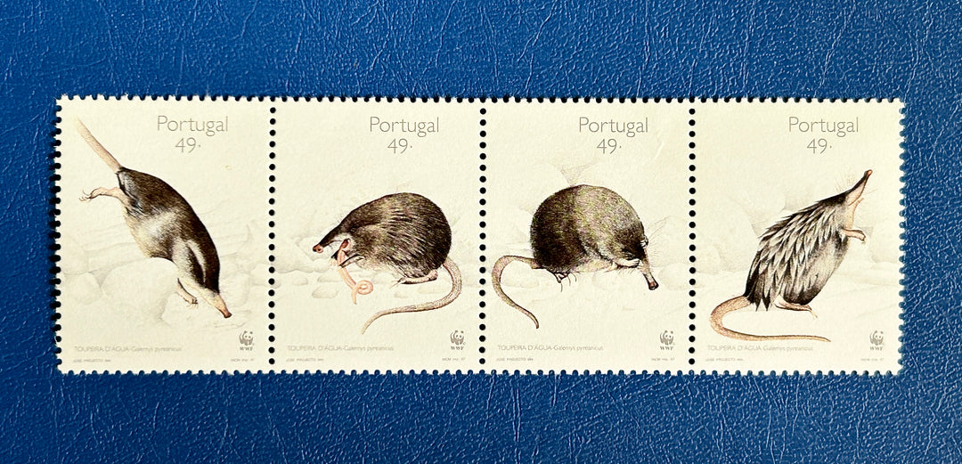 Portugal - 1997 - Pyrenean Water Mole (fauna) -  MNH**