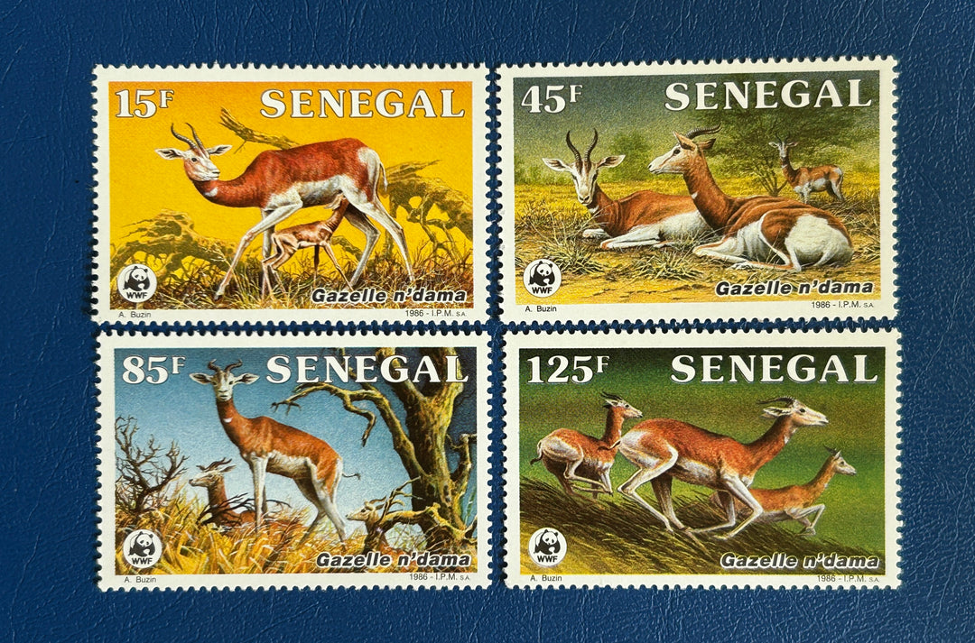 Senegal - 1986 - WWF: Gazelles (fauna)-  MNH**