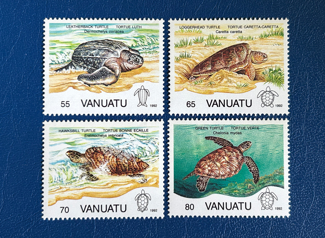 Vanuatu - 1992 - Turtles (fauna) - MNH**