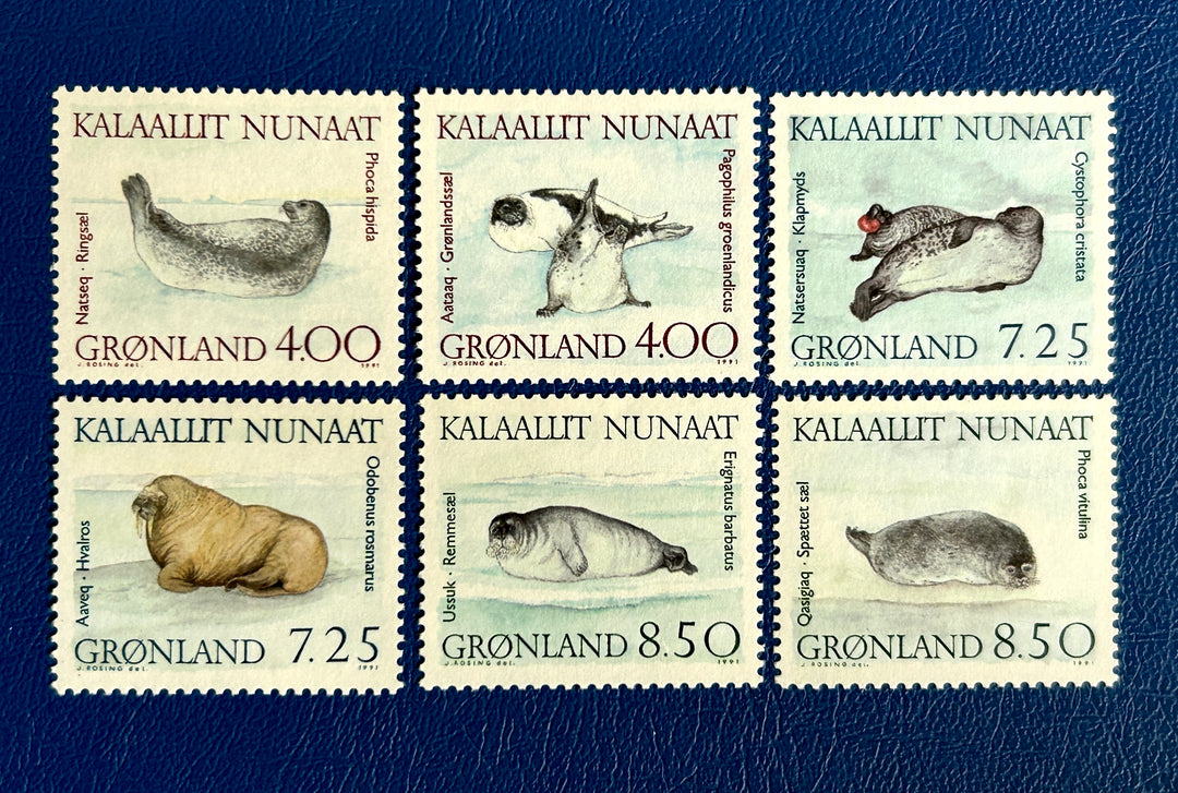 Greenland - 1991 - Seals (fauna)- MNH**