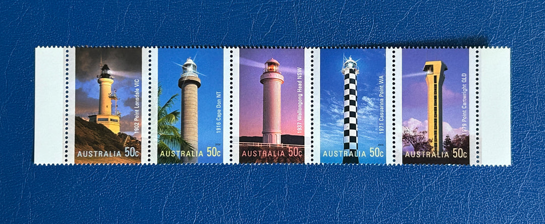 Australia 2006 Sc 2512A Lighthouses MNH** folded on perf
