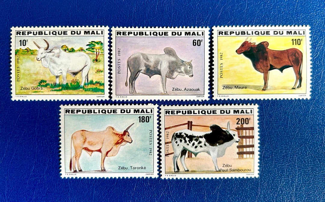 Mali - 1982 - Cattle (fauna) - MNH**