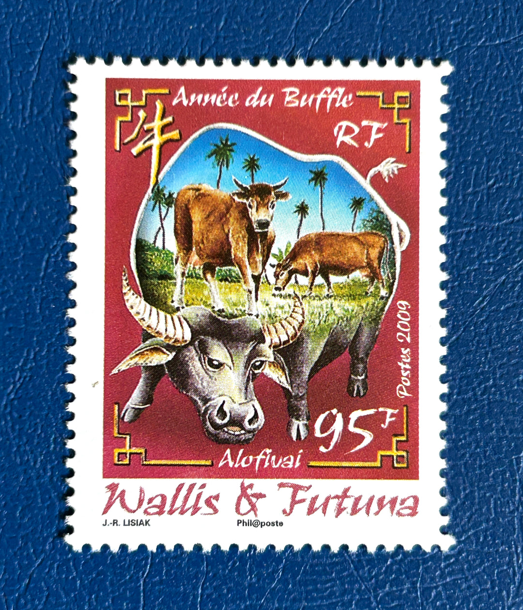Wallis & Futuna - 2009 - Year of the Pig (fauna) - MNH**