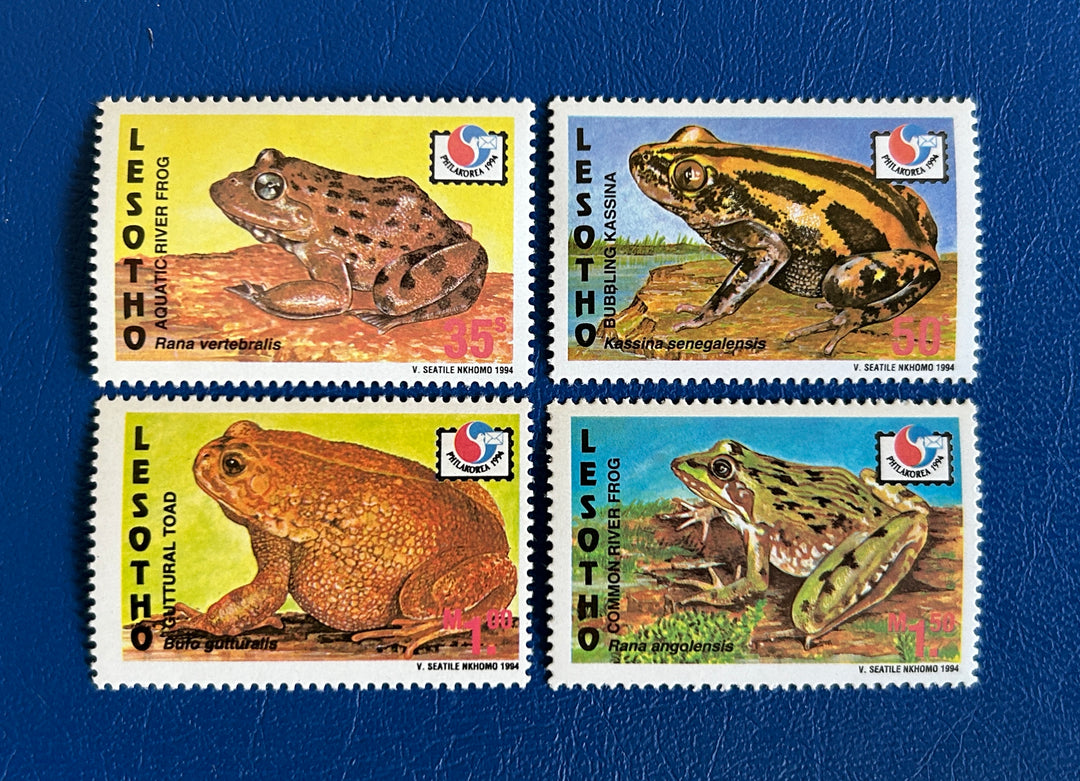 Lesotho - 1981 - WWF Endangered Animals partial (fauna) - MNH**