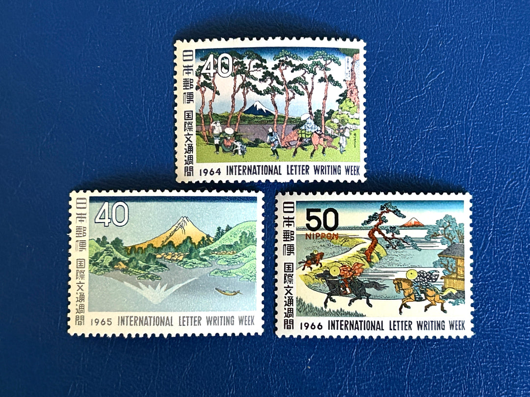 Japan - 1964-66 - International Letter Writing Week - MNH**
