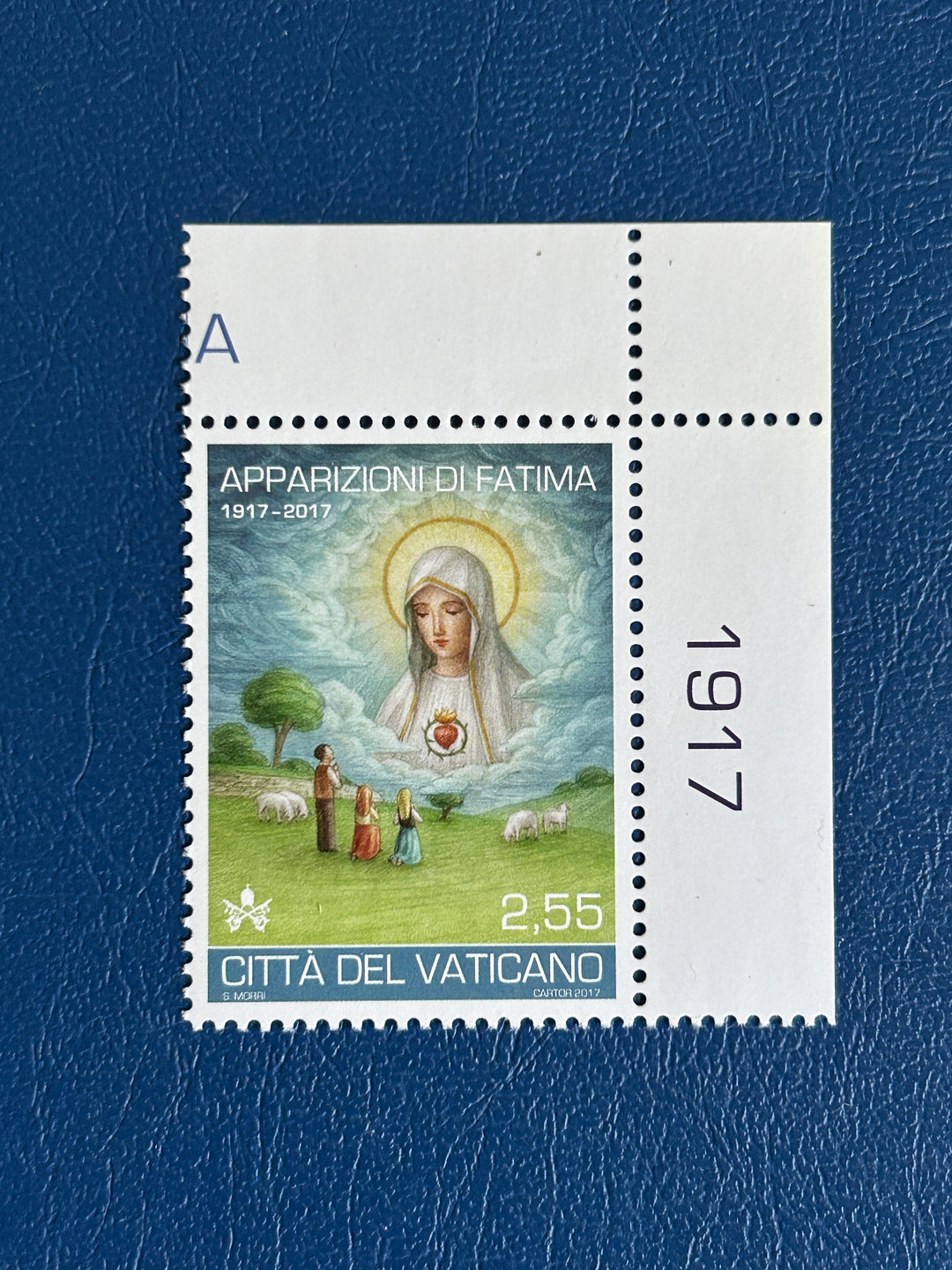 Vatican - 2017 - Apparition of our Lady of Fatima - MNH**