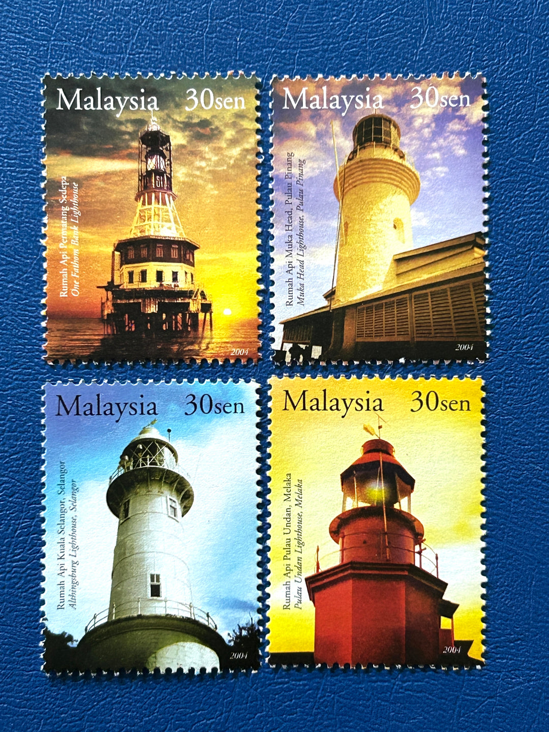 Malaysia 956-9 Lighthouses MNH** 2004
