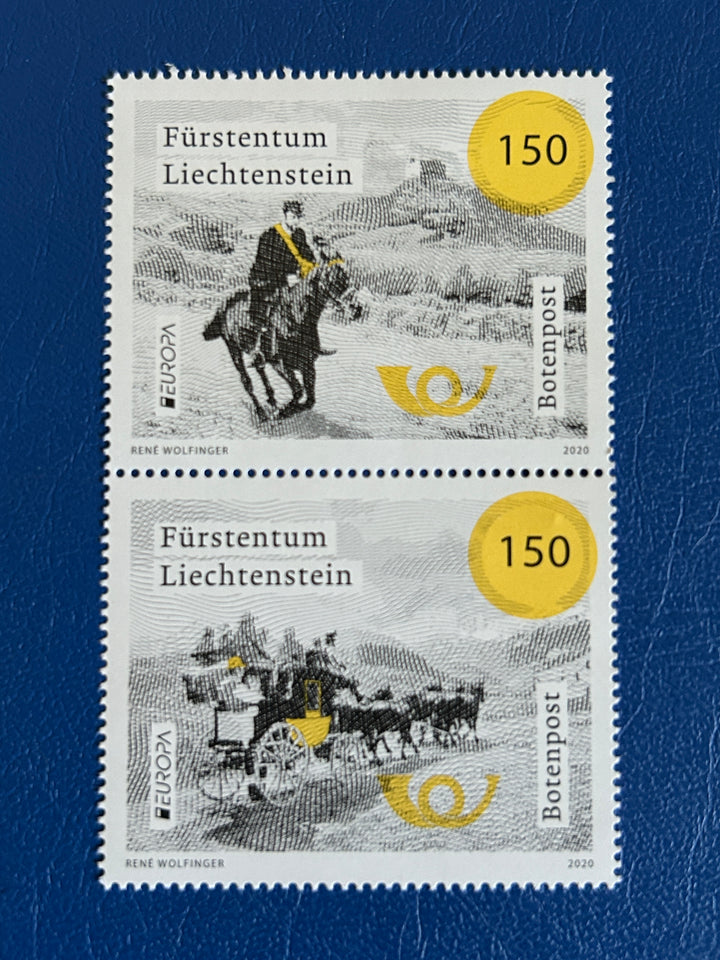 Liechtenstein - 2021 - Sc 1809 Ancient Postal Routes - MNH**