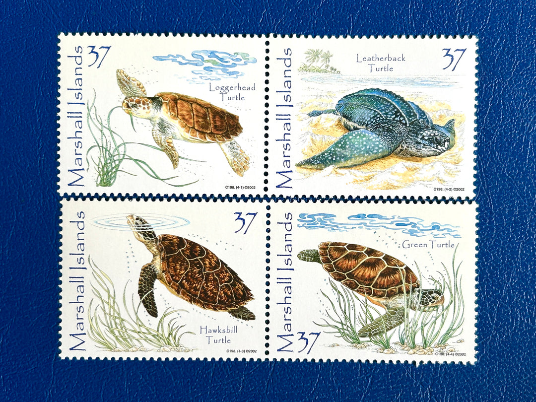 Marshall Islands - 2002 - Sea Turtles (fauna) - MNH**