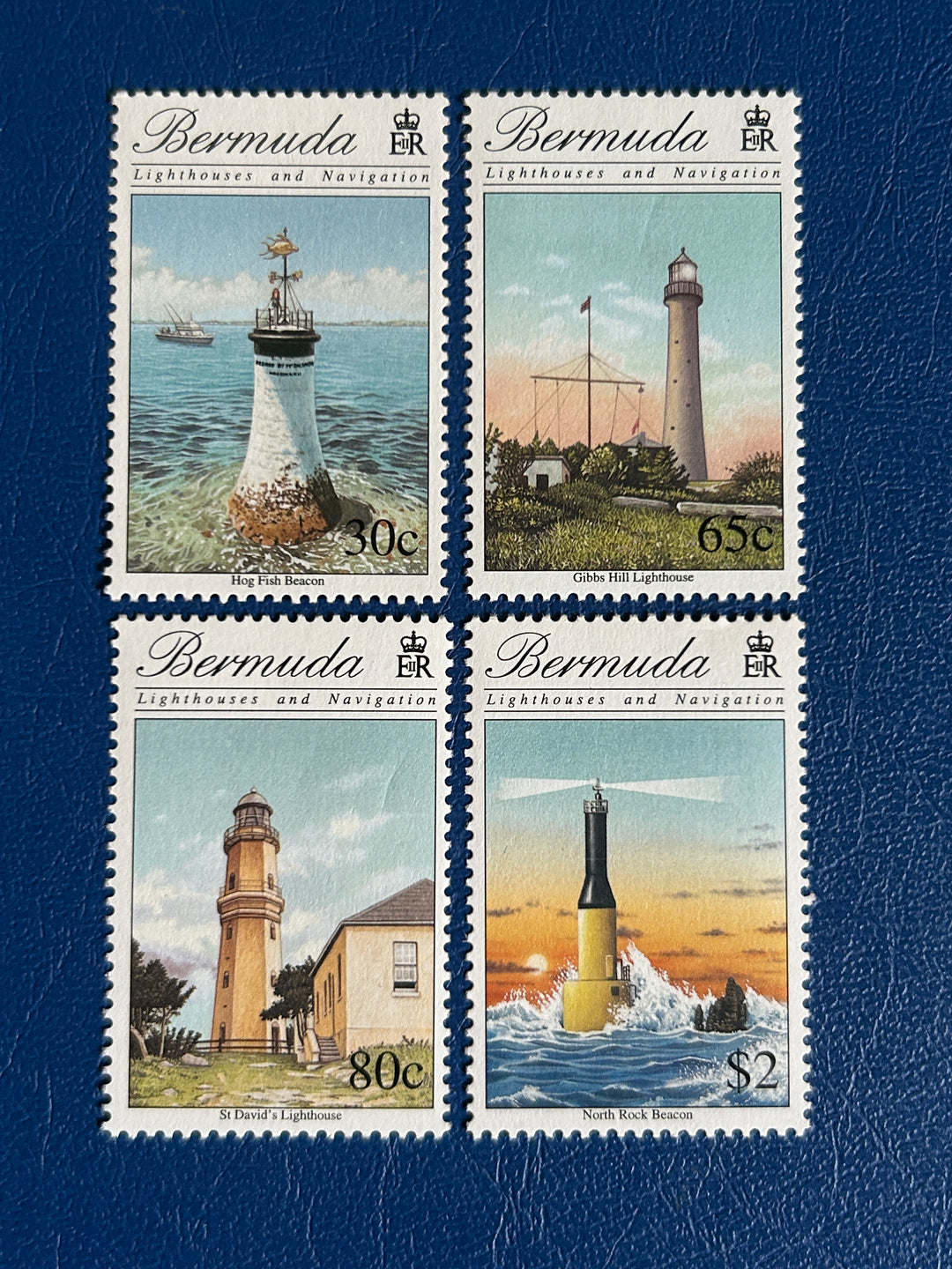 Bermuda 1996 Sc 727-30 Lighthouses MNH**