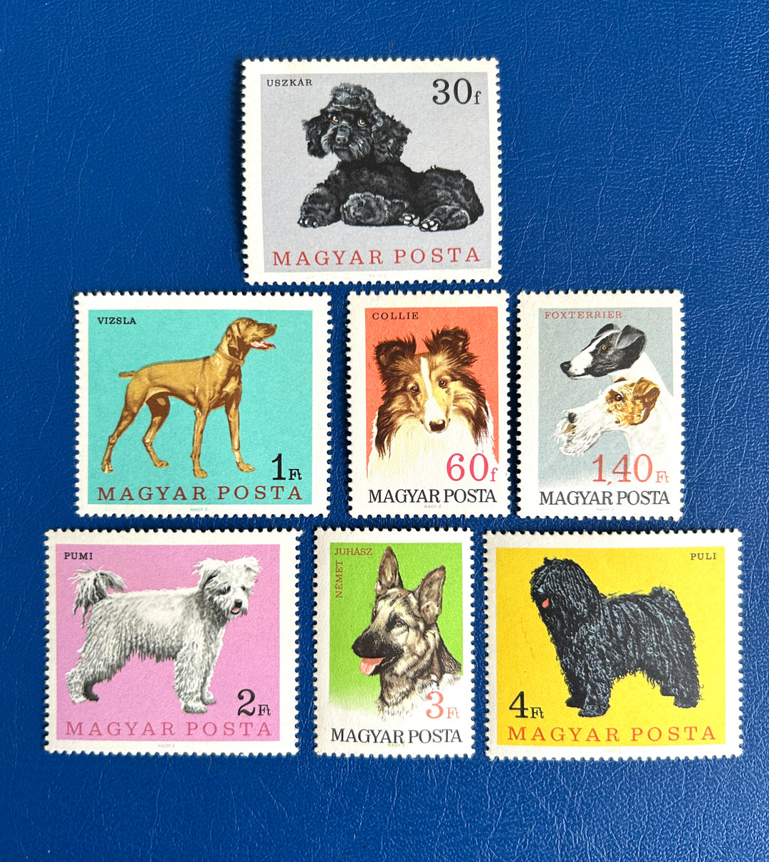 Hungary - 1967 - Dogs - MNH**