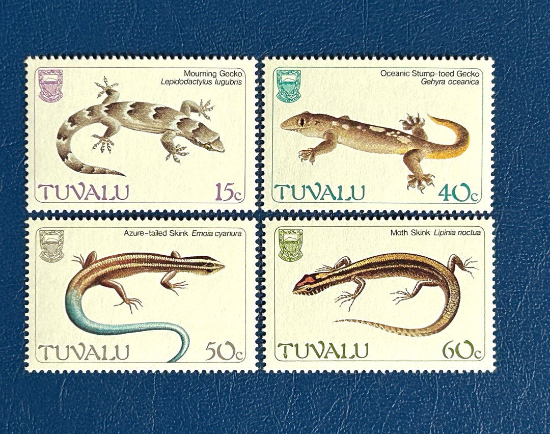 Tuvalu - 1986 - Lizards - MNH** (fauna)