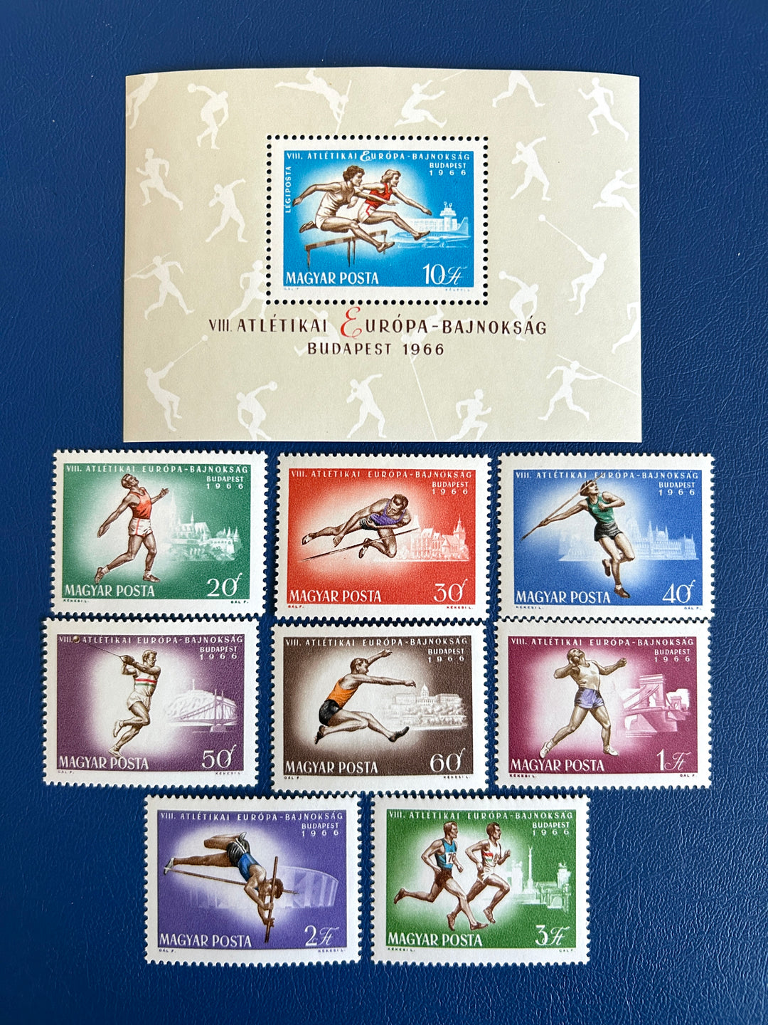 Hungary - 1966 - 8th European Athletic Championship- MNH**