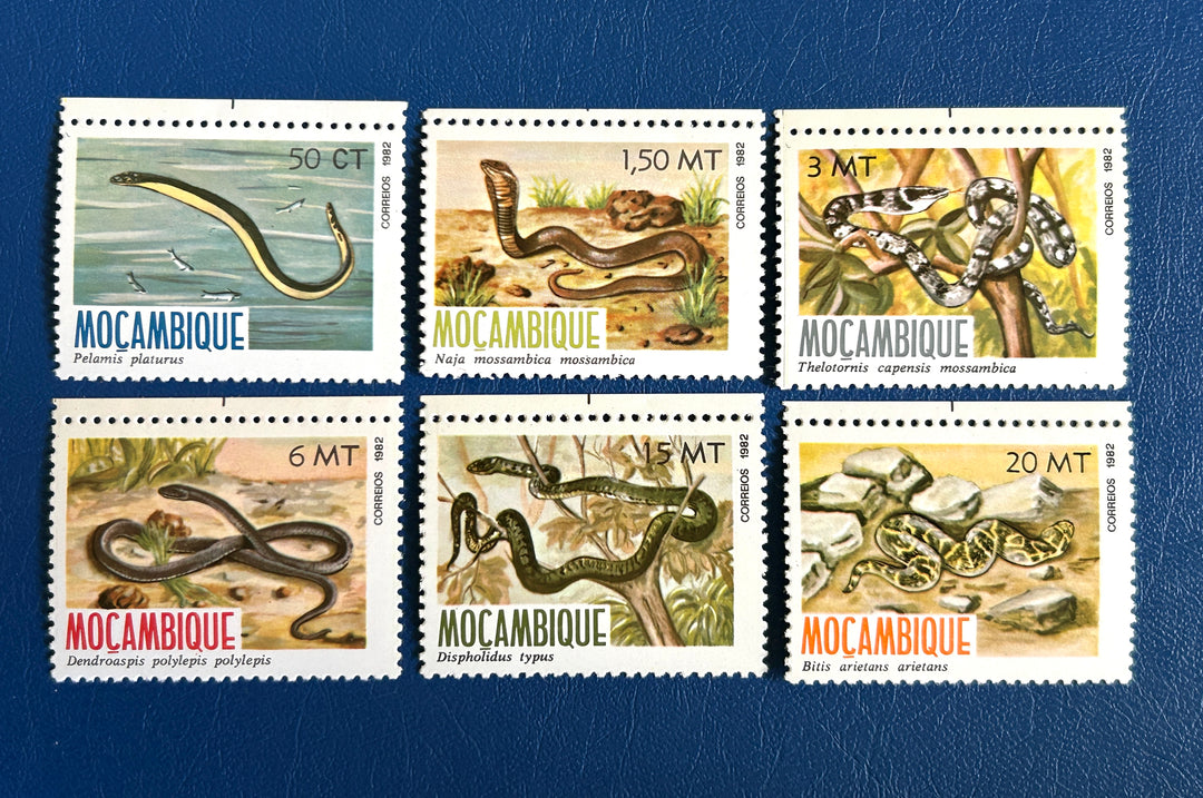 Mozambique - 1982 - Snakes (fauna) -  MNH**