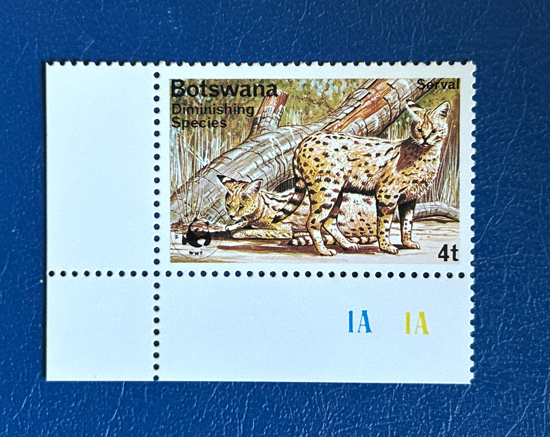 Botswana Sc 183 1977 Serval (fauna) MNH**