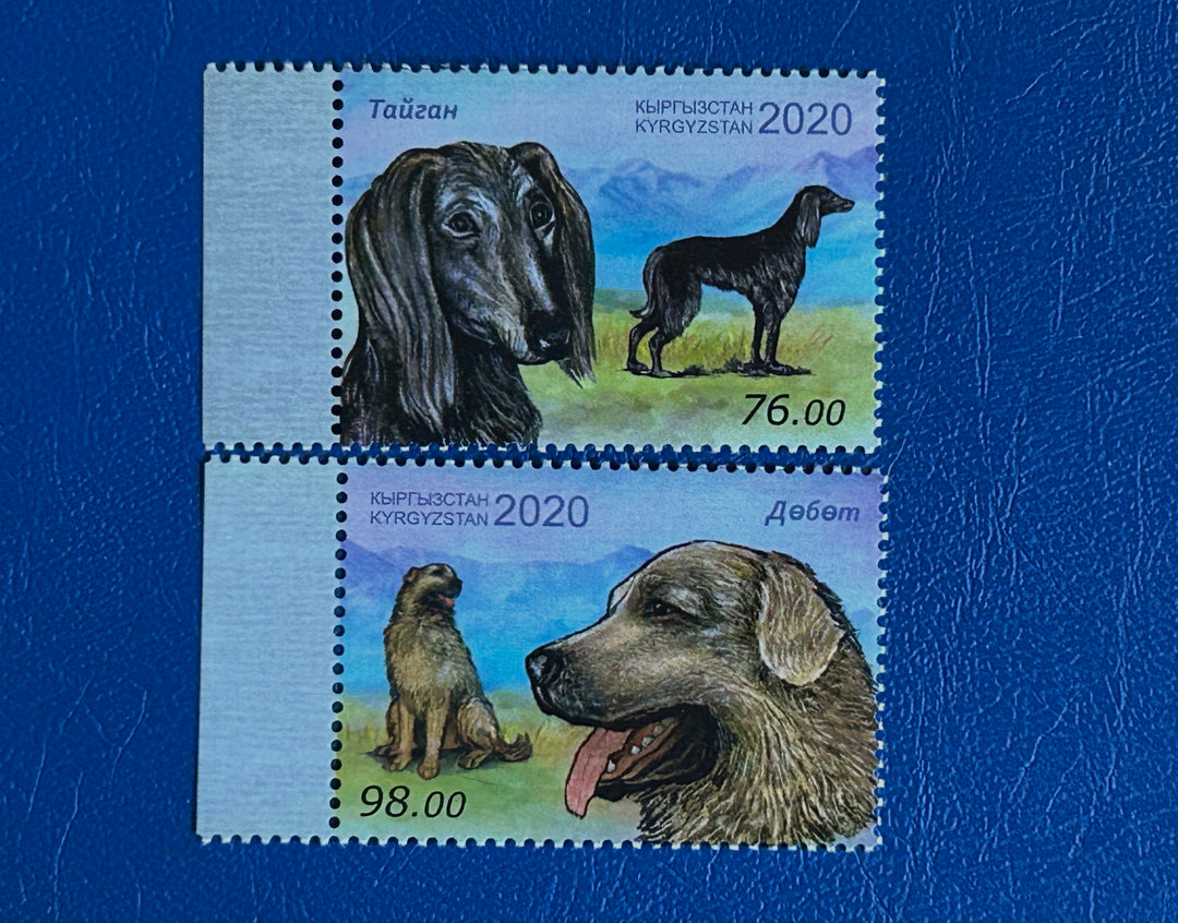 Kyrgyzstan - 2020 - Dog Breeds (fauna) - MNH**