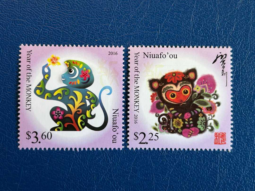 Niuafo’ou - 2016 - Year of the Monkey (fauna) -  MNH**