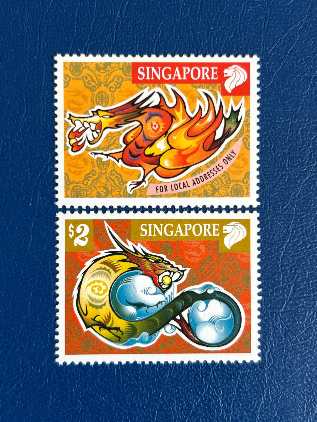 Singapore - 2000 - Year of the Dragon  - MNH**