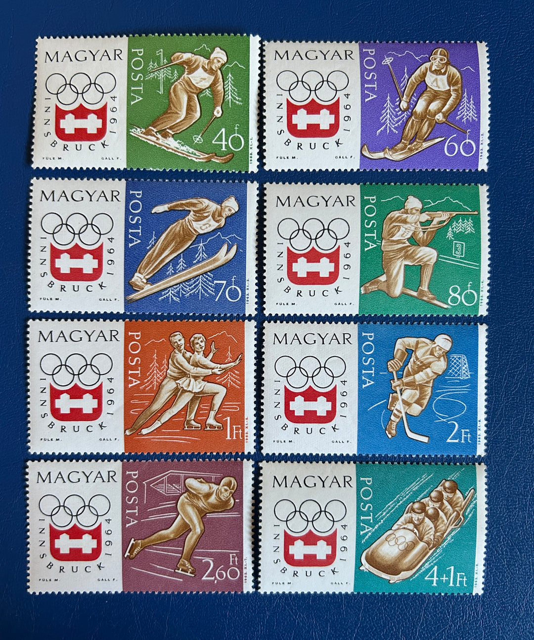 Hungary - 1963 - Winter Olympics ‘64 Innsbruck - MNH**
