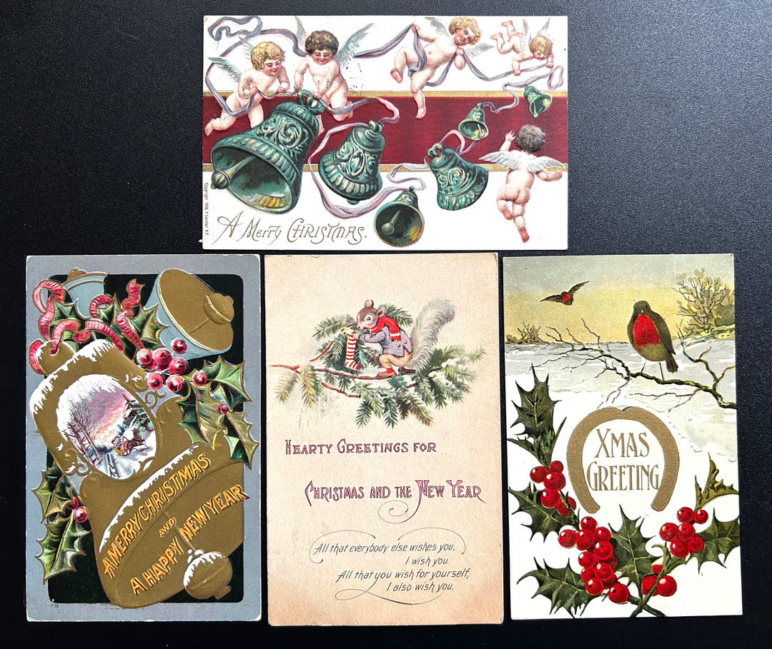 Christmas Postcard Lot - Vintage/Antique Postcards - 1910-1930