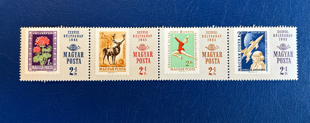 Hungary - 1965 - Stamp Day - MNH** folded in perf