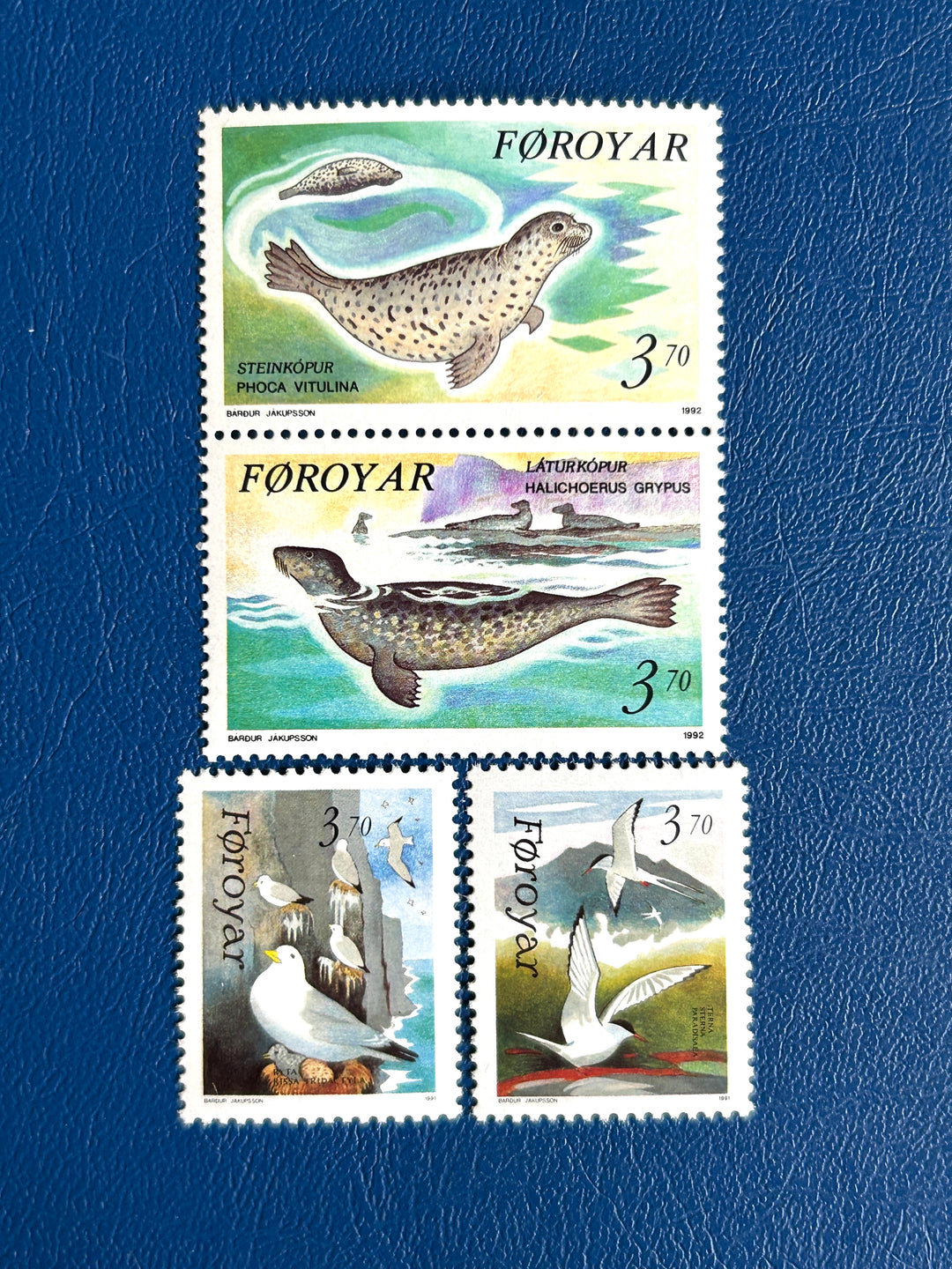 Faroe Islands - 1991-92 - Seals & Birds - MNH**