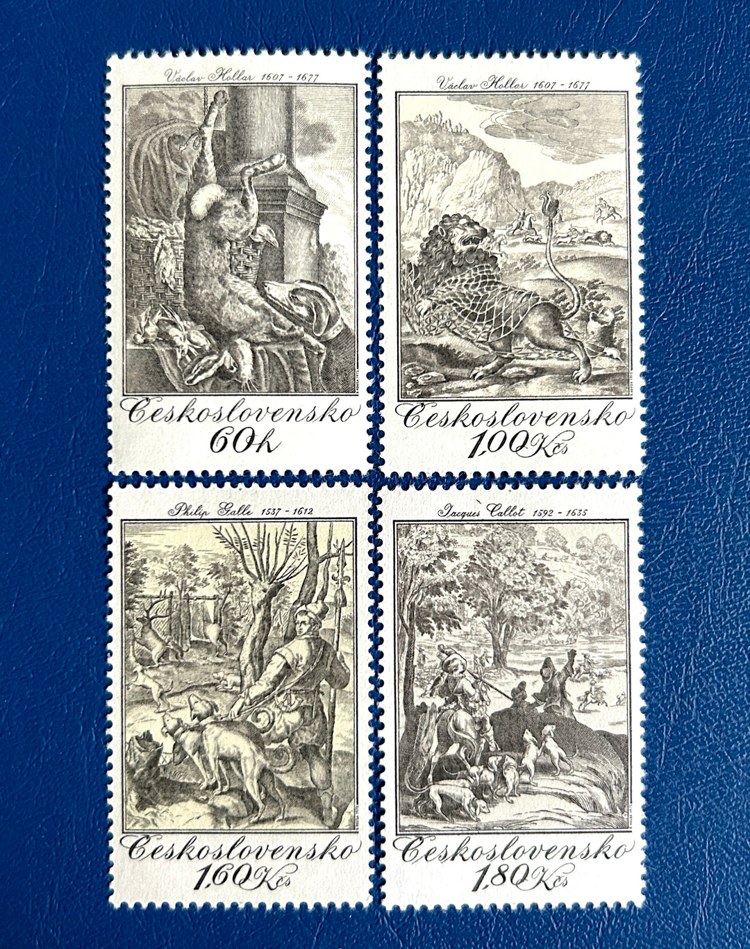 Czechoslovakia -1975 - Art: Hunting - MNH**