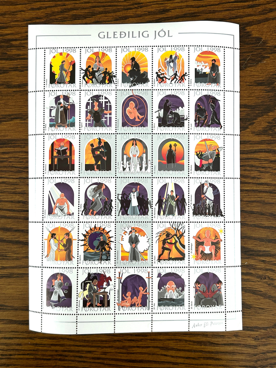 Faroe Islands - 1986, 1997-2000 - Christmas Seals - MNH**