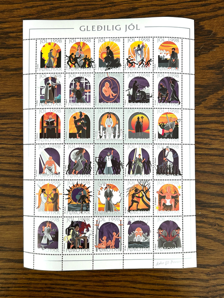 Faroe Islands - 1986, 1997-2000 - Christmas Seals - MNH**