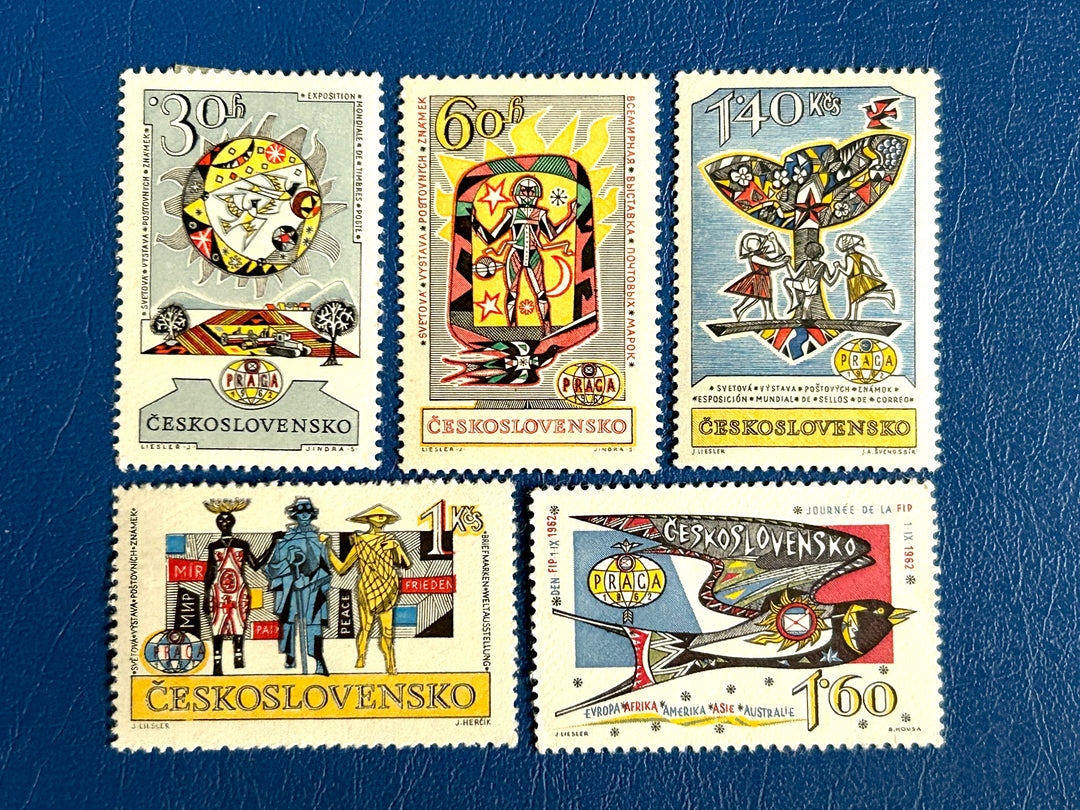 Czechoslovakia -1962 - World Ex & Philatelic Federation - MNH**