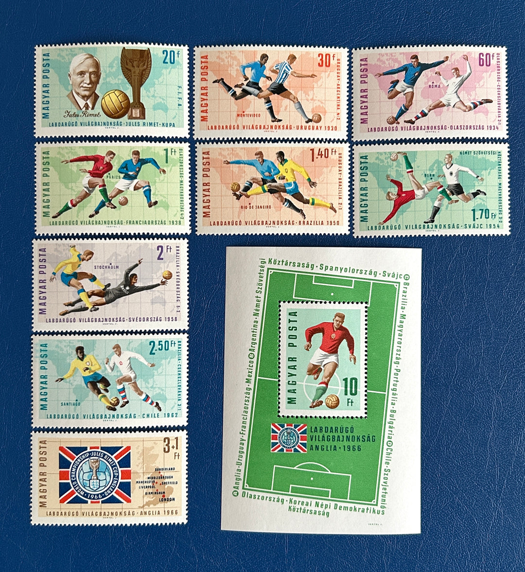 Hungary - 1966 - FIFA World Cup ‘66 - MNH**