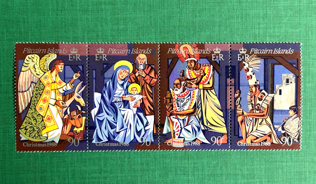 Pitcairn Islands -  1988 - Christmas - MNH**