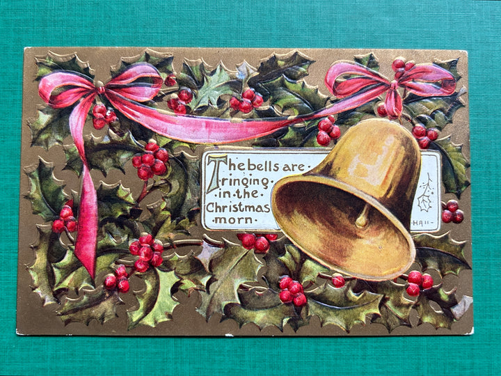 Christmas Postcard Unused - Vintage/Antique Postcard