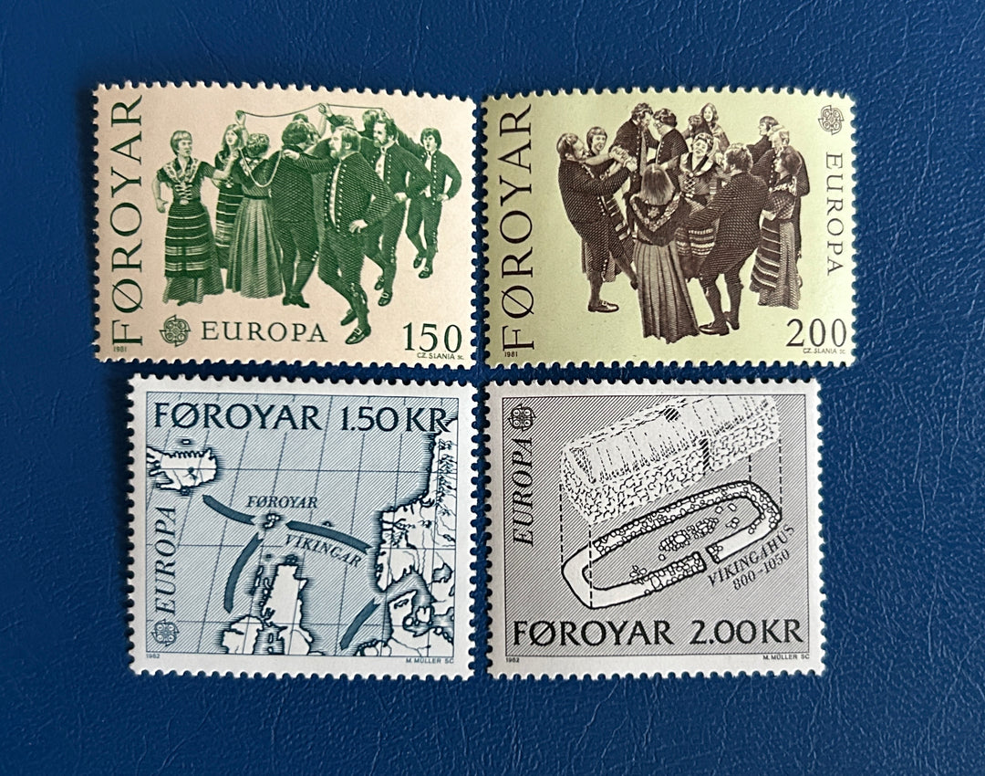 Faroe Islands - 1981/83 - Europa - MNH**