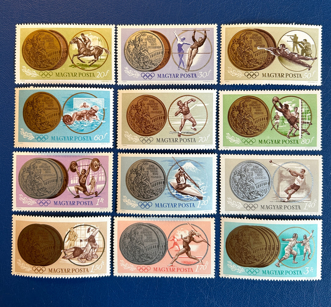 Hungary - 1965 - Horses - MNH**