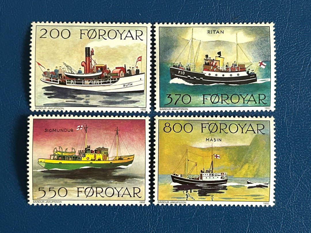 Faroe Islands - 1992 - Fishing Boats - MNH**