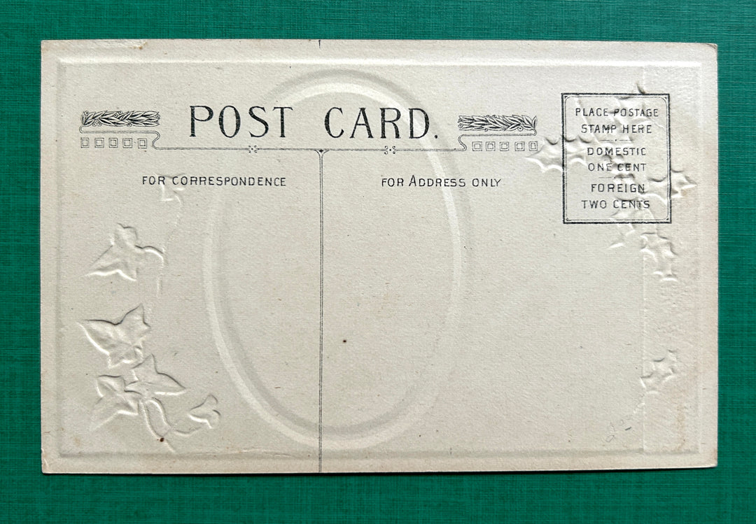 New Year’s Postcard Unused - Vintage/Antique Postcard