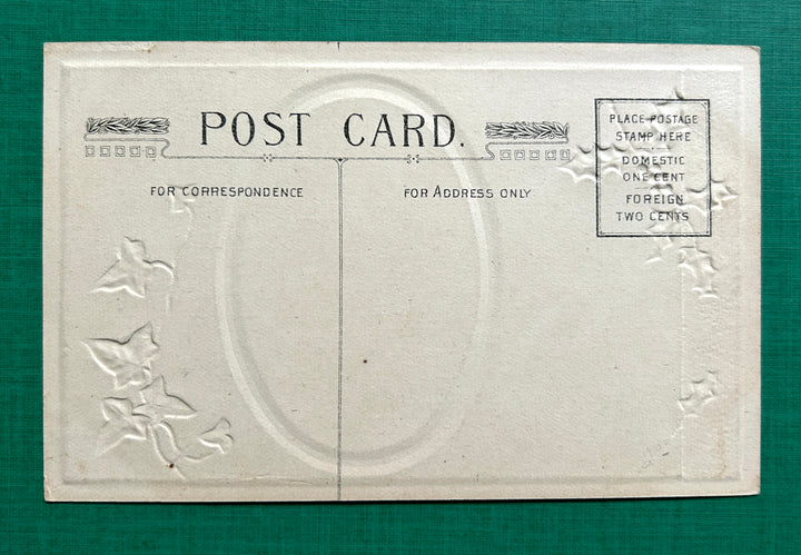 New Year’s Postcard Unused - Vintage/Antique Postcard