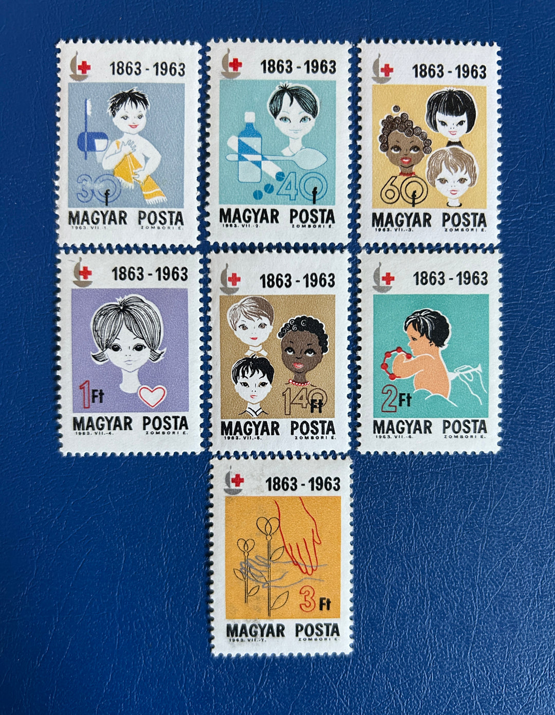 Hungary - 1963 - Red Cross - MNH**