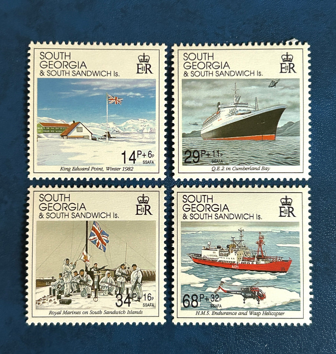 Géorgie du Sud et Îles Sandwich - 1992 - 20e anniversaire de la libération - MNH**