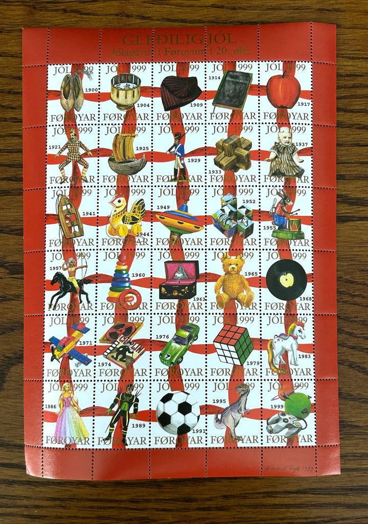 Faroe Islands - 1986, 1997-2000 - Christmas Seals - MNH**