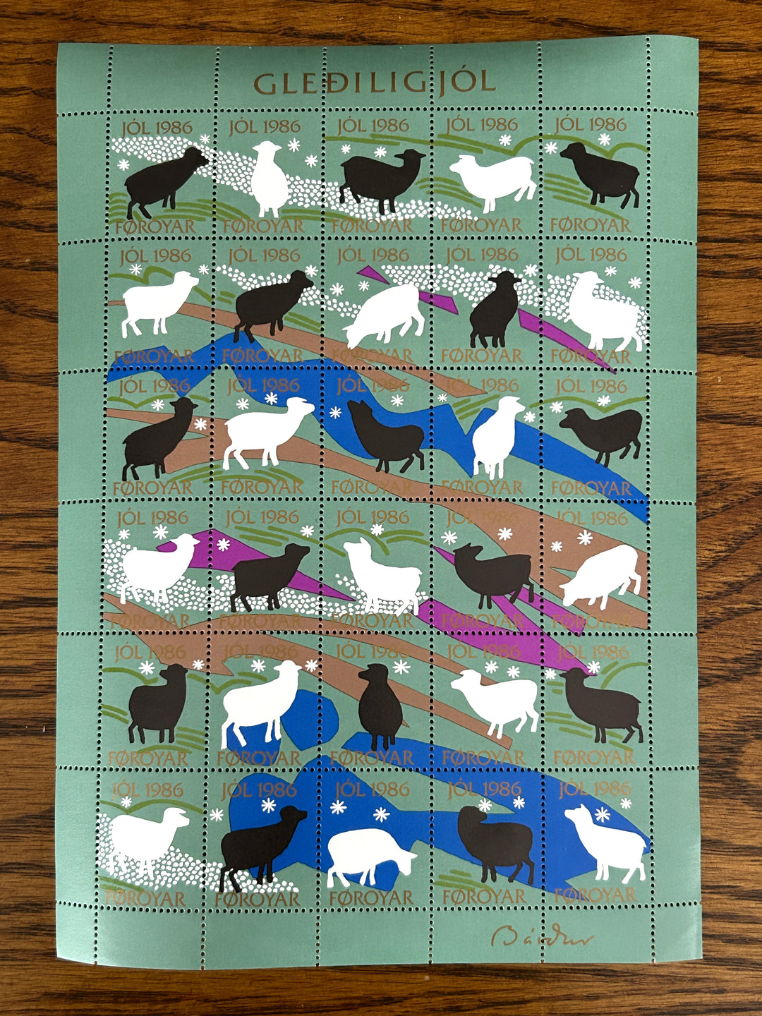 Faroe Islands - 1986, 1997-2000 - Christmas Seals - MNH**