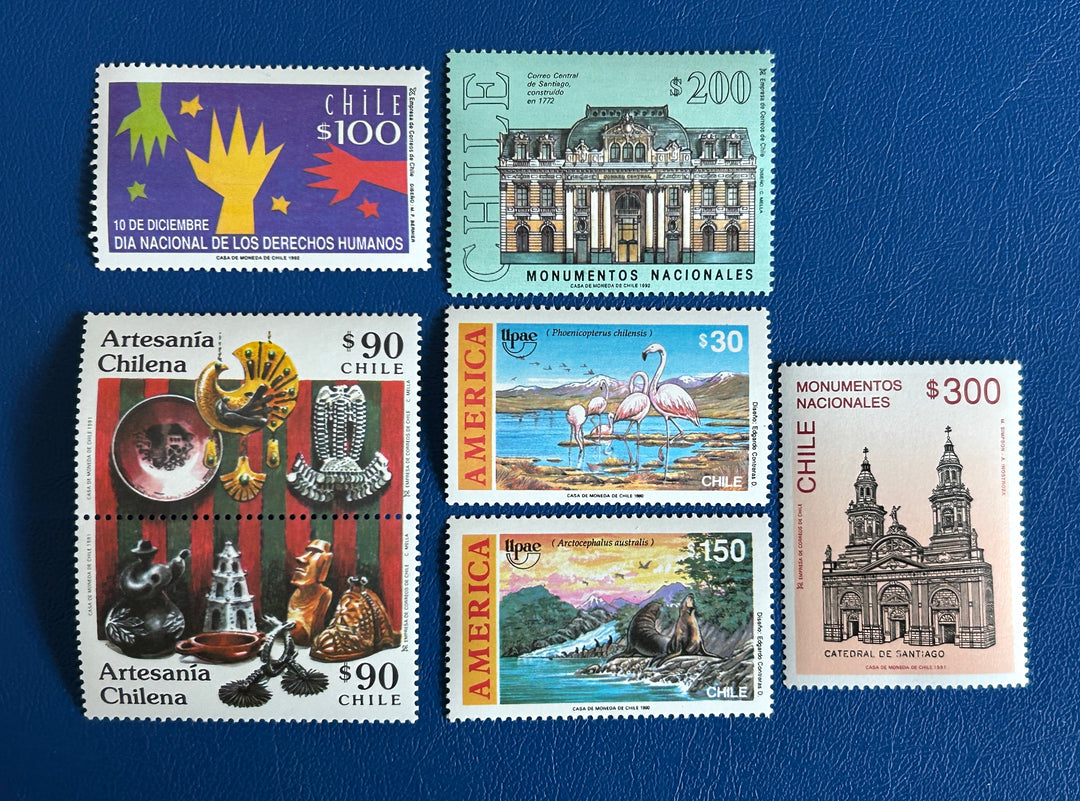 Chile - 1990-92 - Mix - MNH**