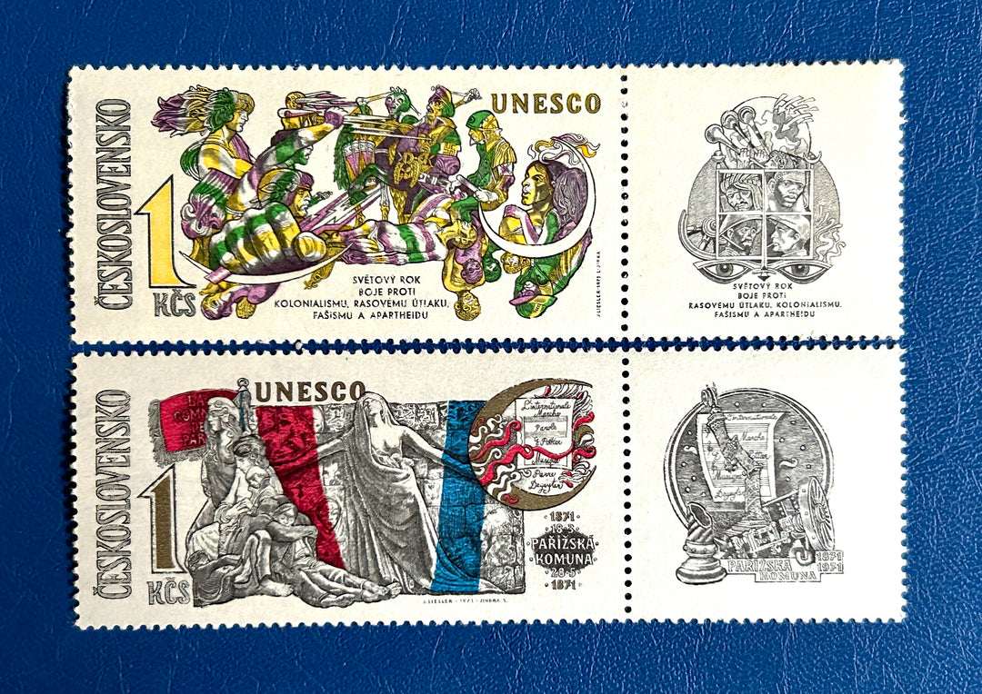 Czechoslovakia -1971 - UNESCO Series - MNH**