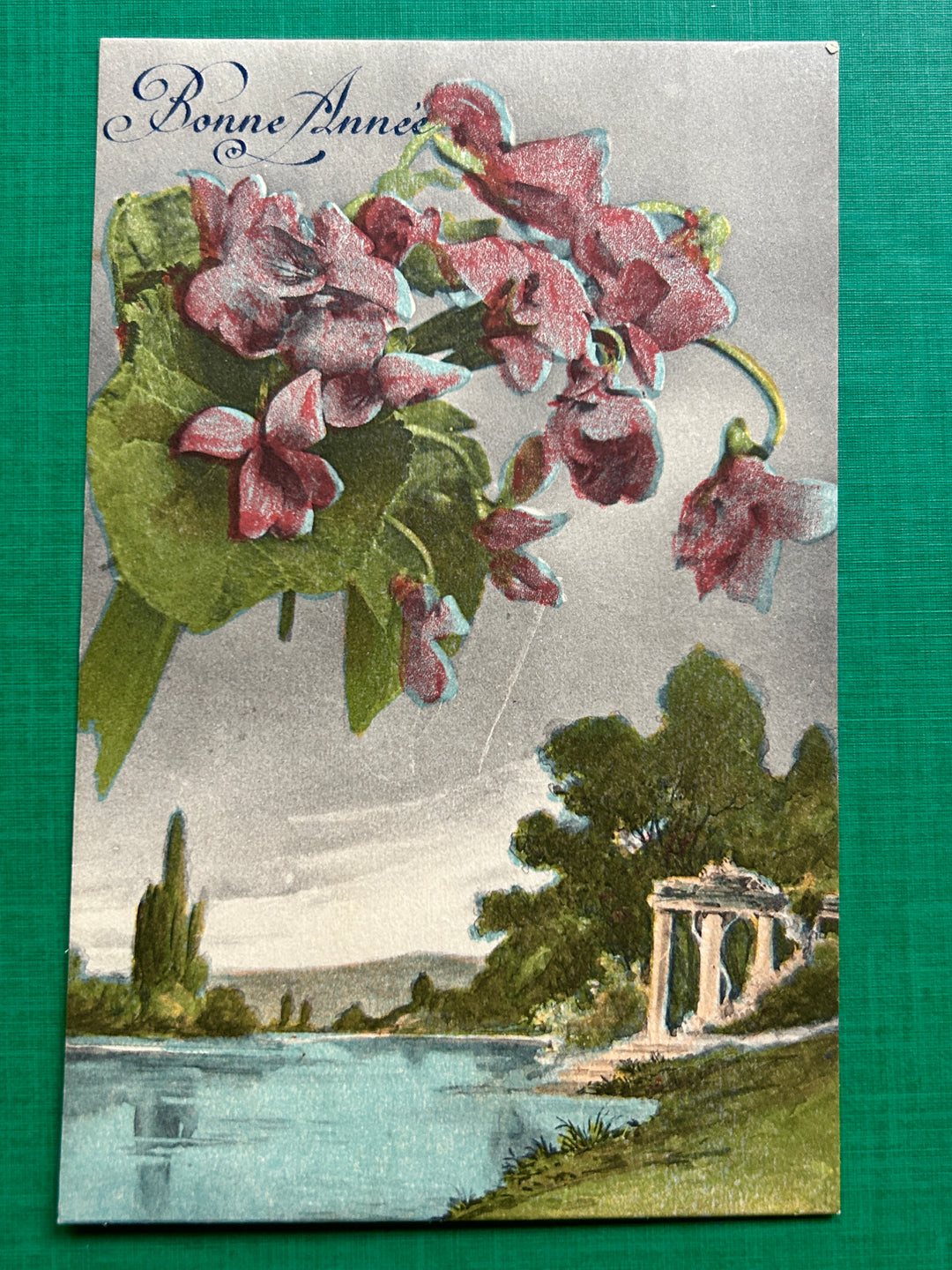 New Year’s Postcard French - Unused - Vintage/Antique Postcard